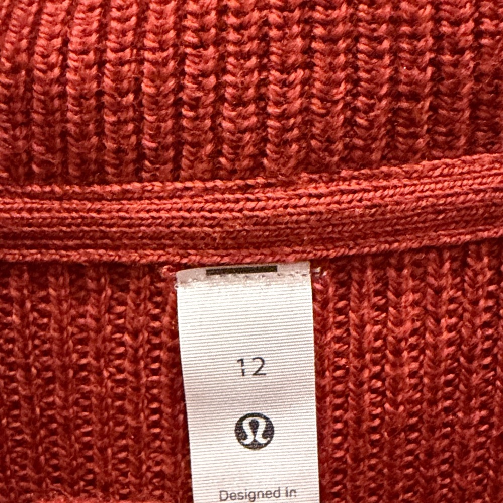 Cozy Rust mock neck Sweater